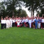 Compétition "bleu-blanc-rouge" à Champ de Bataille